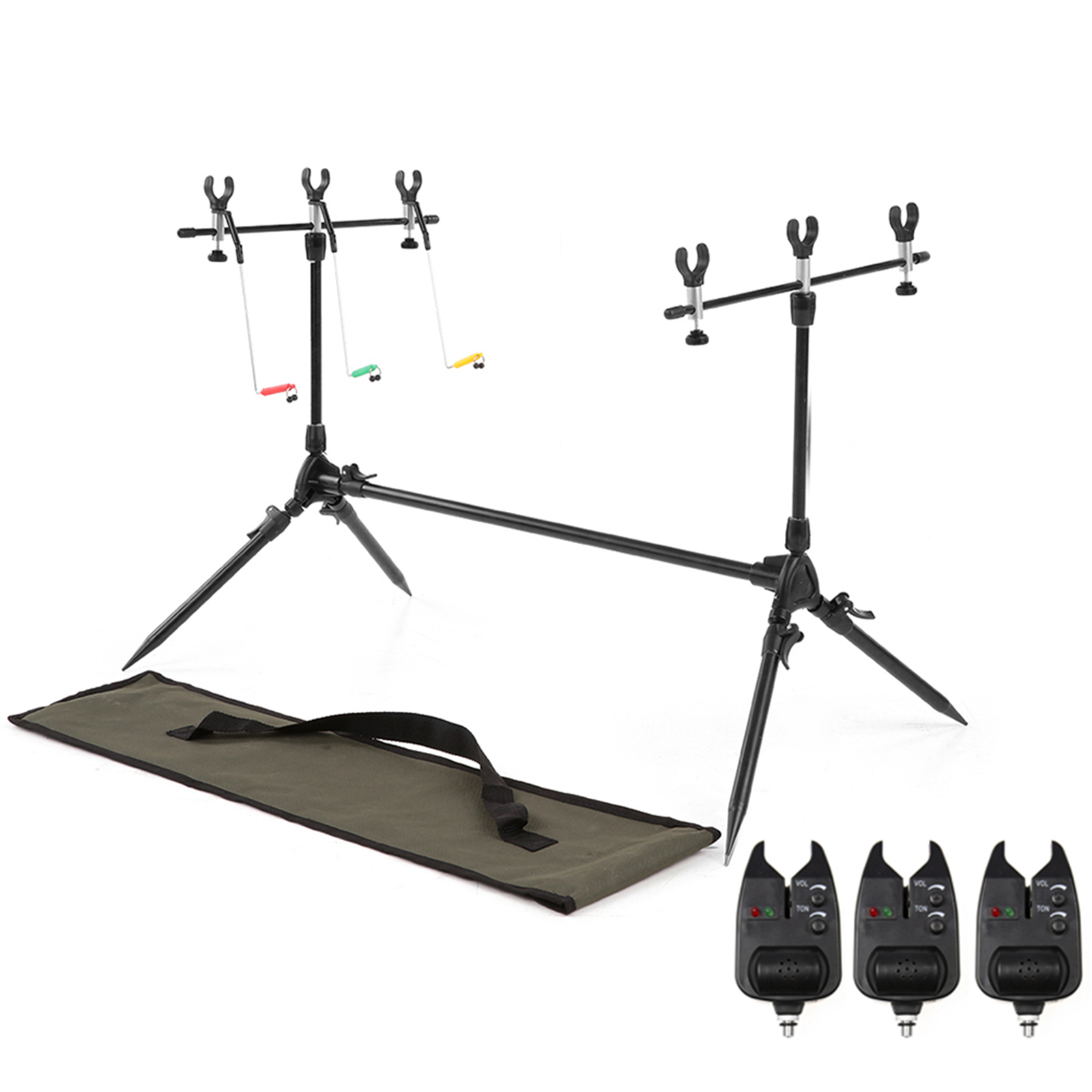 Fishing Rod Pod - Lixada 3-in-1 Fishing Rod Pod Stand
