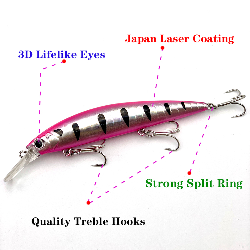 Testar 110mm 36g UV Heavy Sink - Fishing Equipment Japan recension och pris