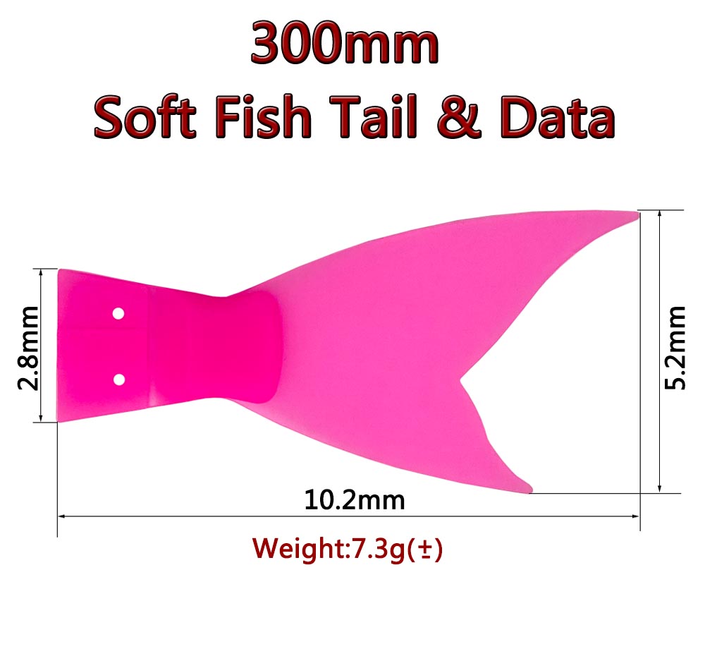 6PCS 300mm Jointed Bait Spare  - Fishing Equipment Japan recension och pris