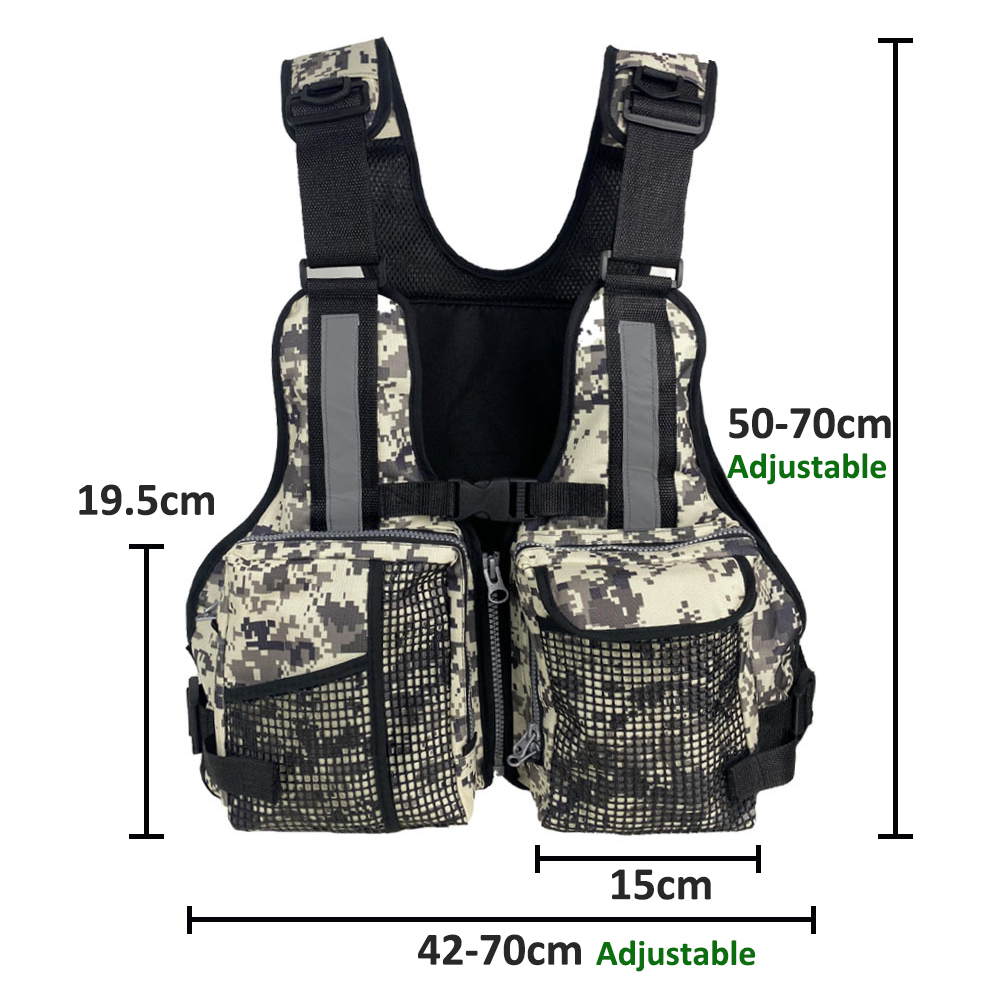 Outdoor Fishing Vest with Mult - Fishing Equipment In recension och pris