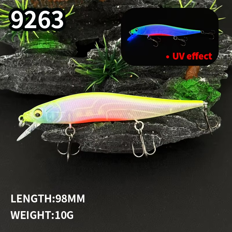 98mm 10g Jerkbait Minnow Float - Fishing Equipment In Japanese recension och pris