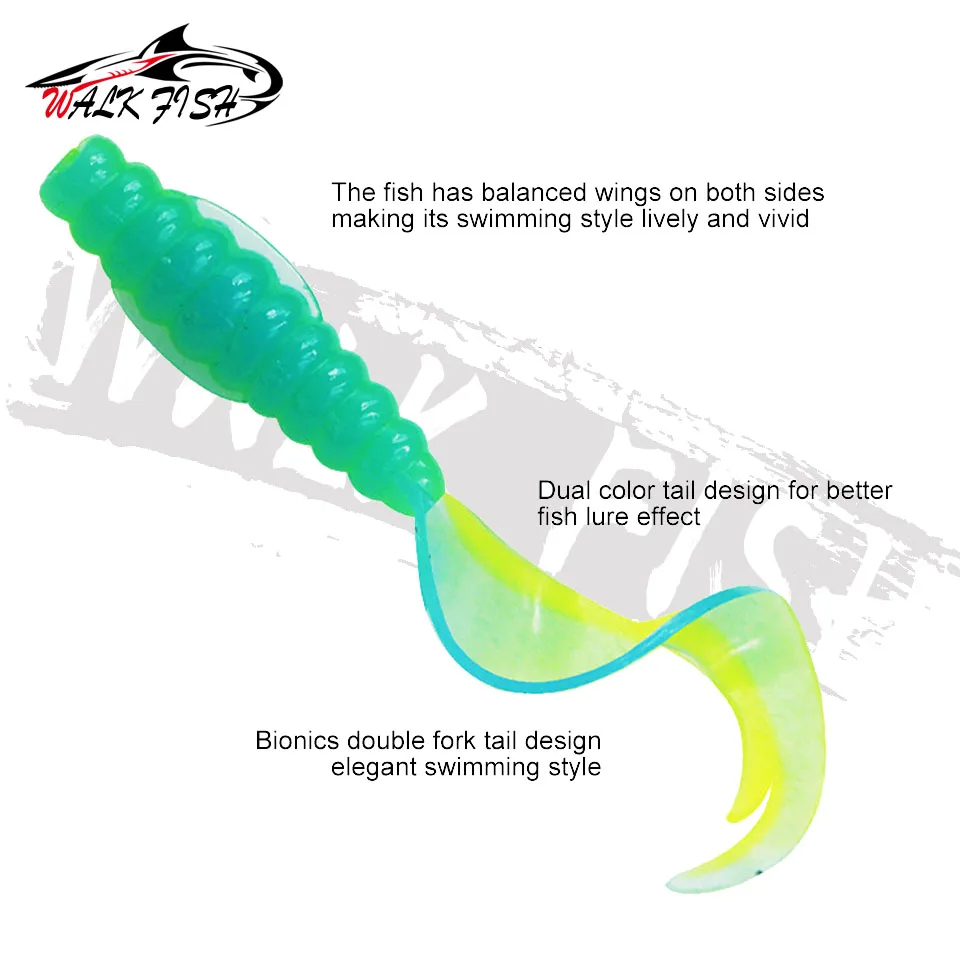 WALK FISH 10PCS New Japan 55mm - Fishing Equipment Japan recension och pris