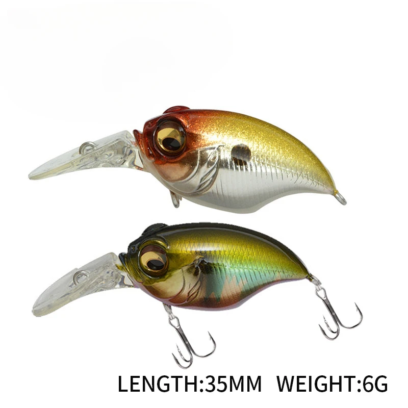 1Pcs 6g 42mm Crank Griffon Wob - Fishing Equipment Japan recension och pris