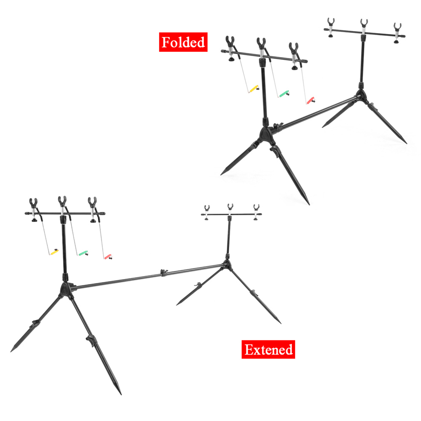 Lixada 3-in-1 Fishing Rod Pod  - Fishing Rod Pod recension och pris