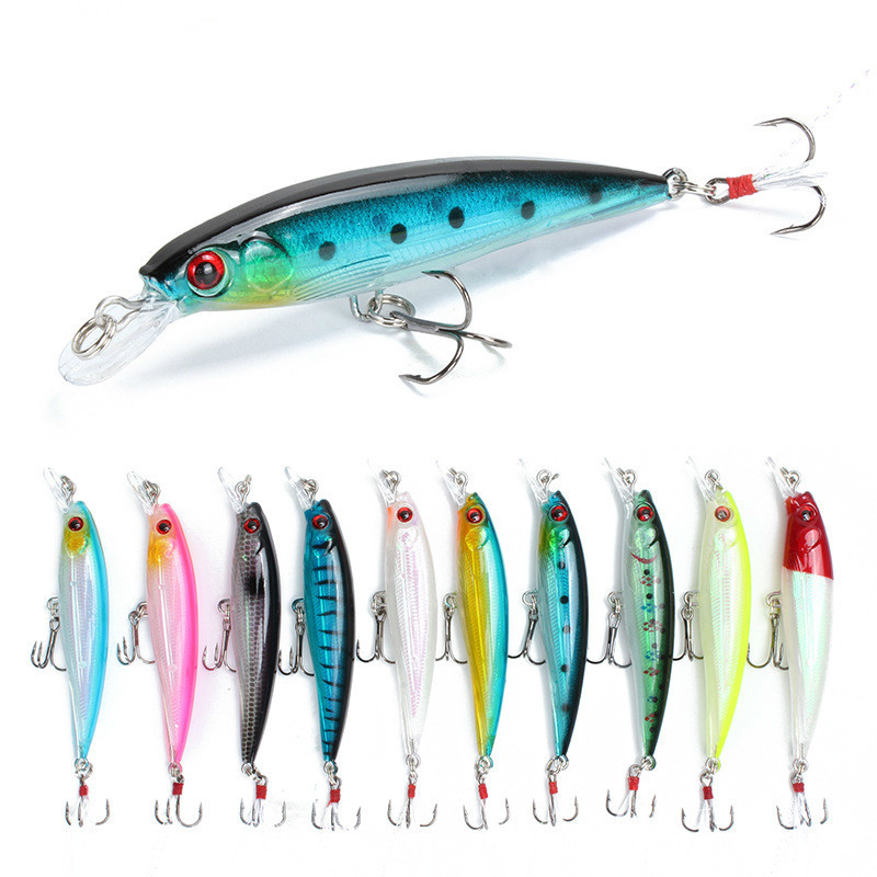 10 Colors Minnow Fishing Lure  - Fishing Equipment Japan recension och pris